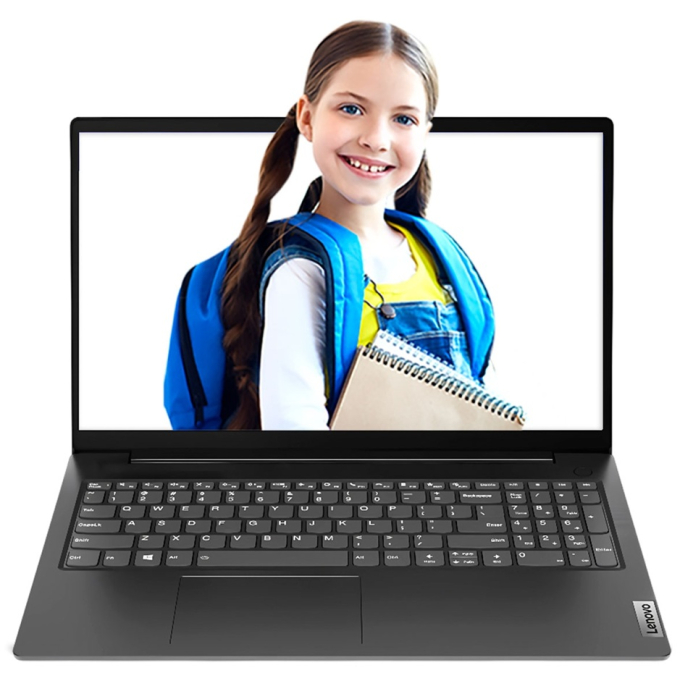 Laptop Lenovo V15 G6 ITN, Intel N100 3.4GHz, Memoria RAM 8Gb DDR5, Disco Solido 256Gb SSD, Pantalla 15.6pulgadas FHD / Lenovo