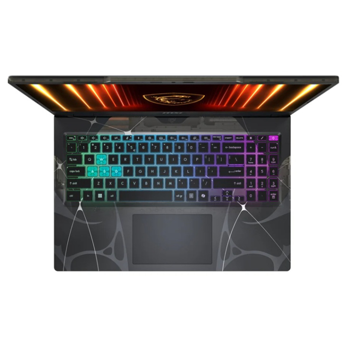 Laptop MSI Cyborg 15 B13WEKG, Intel i7-13620H 4.9GHz, Memoria RAM 16Gb DDR5, Disco Solido 512Gb SSD, Video Nvidia RTX 5050 8Gb, Pantalla 15.6pulgadas FHD IPS, Gamer / MSI