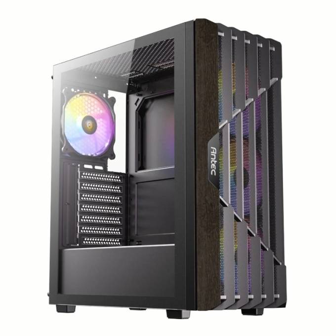 CASE-PC ANTEC AX63 WOOD ARGB MT 4AR GL 0-761345-10172-1 0-761345-10172-1 / ANTEC