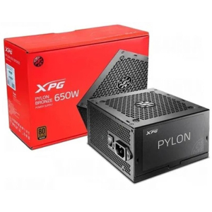 Fuente de alimentacion XPG PYLON 2 650W 80+ BRONZE SM PYLONII650B-BKCUS / XPG