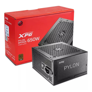 FUENTE XPG PYLON 650W 80+ BRONZE SM PYLON650B-BKCUS PYLON650B-BKCUS