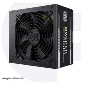 Fuente de alimentacion COOLER MASTER MWE BRONZE V2 FR 650W A/US CABLE MPE-6501-ACAAW-BUS / Cooler Master