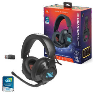 Audifonos integrales para gaming y microfono JBL Quantum 610 Inalambricos (2.4 GHz) / JBL