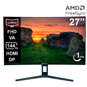 Monitor Curvo Teros TE-2734S 27 FHD 1920x1080, 144Hz, 1Ms, HDMI, DP, Audio Out