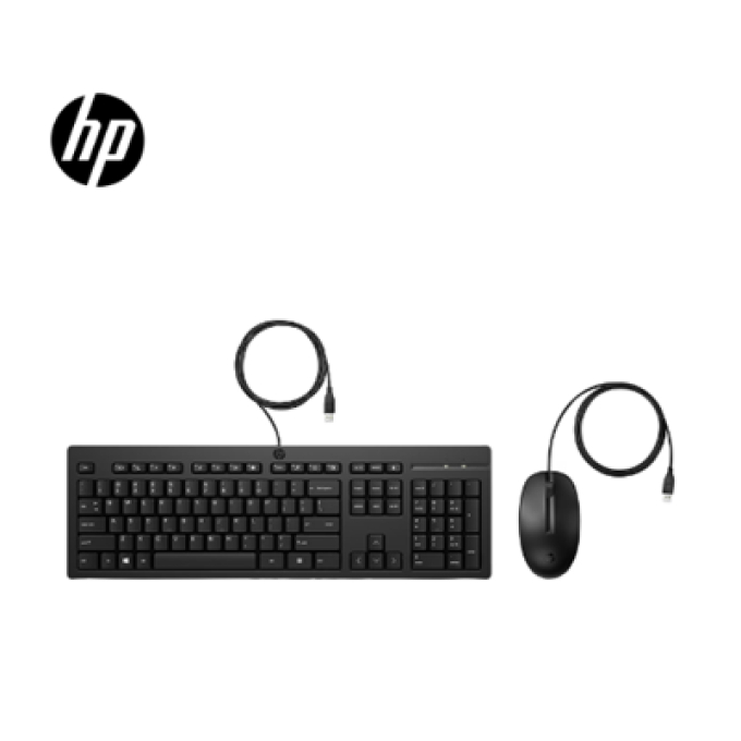COMBO HP 225 WIRED MOUSE & KEYBOARD AX2Y7AA#ABM AX2Y7AA#ABM / HP-ACCESORIOS