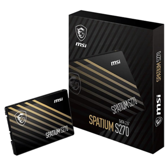 SSD MSI SPATIUM S270 SATA 2.5pulgadas 480GB S78-440E350-P83 S78-440E350-P83 / MSI
