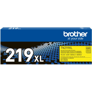 Toner Brother TN219XLY Amarillo para Impresoras HL-L3280CDW, DCP-L3560CDW y MFC-L3760CDW - 2,300 Paginas / BROTHER
