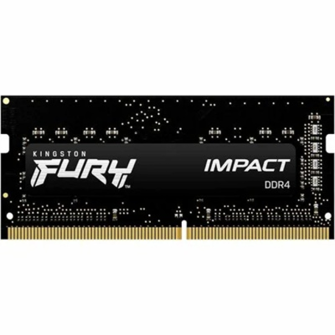 Memoria RAM Kingston FURY Impact 16Gb DDR4-3200, PC4-25600 SDRAM - 3200MHz - CL20 - 1.20V - 260-pin - SODIMM / Kingston