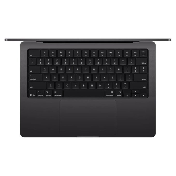 Laptop MacBook Pro, Procesador Apple M5 chip con 10#core CPU y 10#core GPU, Memoria RAM 24Gb, Disco Solido 1Tb SSD, Space Black, Pantalla 14pulgadas / Apple