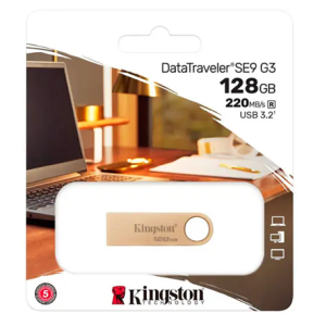 MEMORIA USB 128GB DTSE9G3 3.2 KINGSTON 220MB/S (DTSE9G3/128GB) / KINGSTON