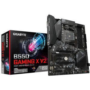 Placa Madre Gigabyte B550 Gaming X V2, AMD B550, Socket AM4, Rev. 1.3