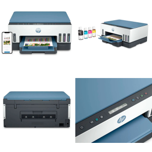 Multifuncional de tinta HP Smart Tank 725, Impresion/Escaneo/Copia/Wi-Fi/Bluetooth LE/USB / HP