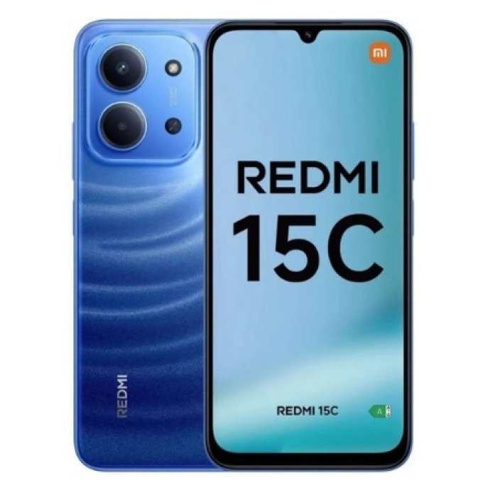 Telefono Celular SmartPhone REDMI 15C 4+256 GB 4G LTE BLUE DS / REDMI