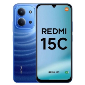 Telefono Celular SmartPhone REDMI 15C 4+256 GB 4G LTE BLUE DS