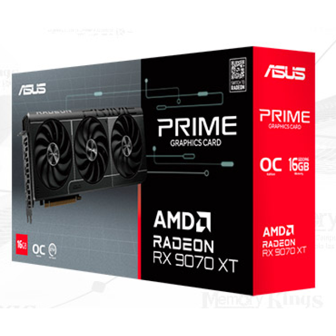 RADEON™ ASUS PRIME RX9070XT 16GB OC PRIME-RX9070XT-O16G / ASUS