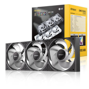 FAN 3PK ANTEC C120R ARGB BK 0-761345-40048-0 / ANTEC