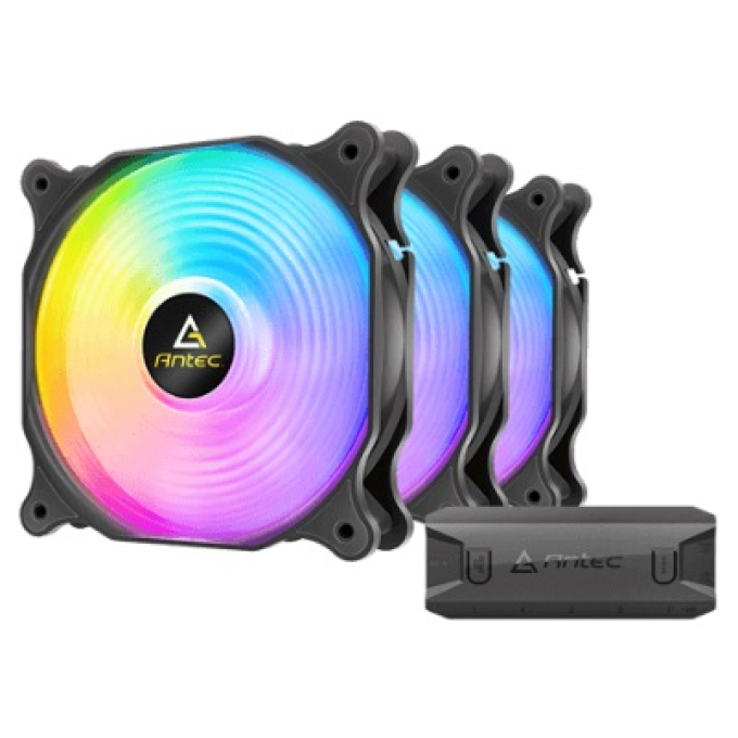 Ventiladores 3PK ANTEC F12 RACING ARGB 0-761345-77760-5 0-761345-10059-5 / ANTEC