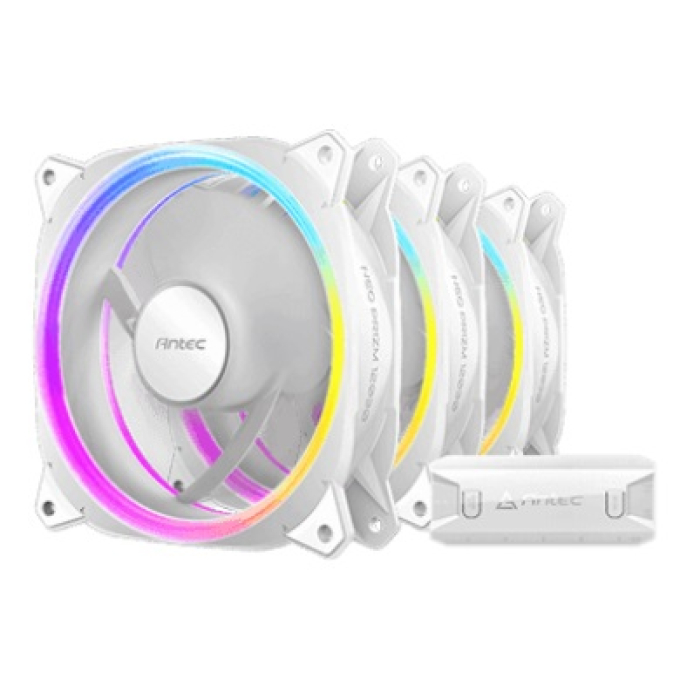 Ventilador 3PK ANTEC NEO PRIZM T3 120 AR WT 0-761345-40044-2 / ANTEC
