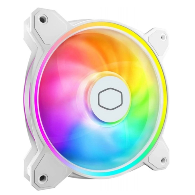 Ventilador COOLER MASTER MASTERFAN MF120 HALO 2 WHITE EDITION MFL-B2DW-21NP2-R2 / COOLER MASTER