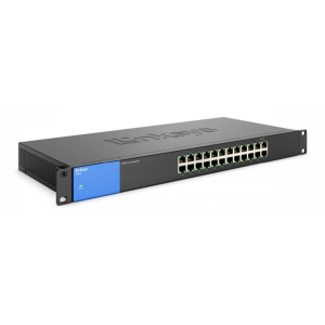 SWTICH DE RED LINKSYS 24 PORT GIGABIT METALIC LGS124