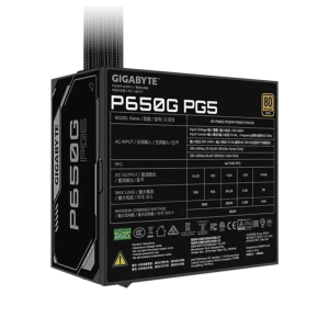 Fuente de Poder Gigabyte GP-P650G PG5 650W 80+ Gold / GIGABYTE