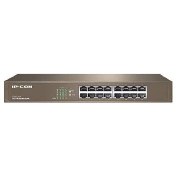 SWITCH IPCOM G1016D CONMUTADOR DE 16 PUERTOS 10/100/1000 MBPS / IPCOM