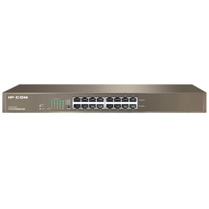 SWITCH IPCOM G1016G CONMUTADOR DE 16 PUERTOS 10/100/1000 MBPS / IPCOM
