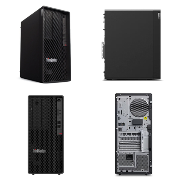Computadora CPU Workstation Lenovo ThinkStation P2 Tower Gen 2, Core Ultra 7 265K, Memoria RAM 32GB DDR5, Disco solido 1Tb, Win 11PRO / Lenovo