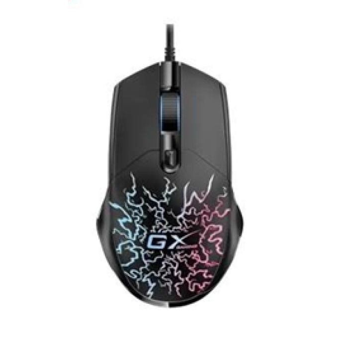 MOUSE GENIUS GX SCORPION M300 2400 DPI 4-BOT RGB CRACK BLACK (31040010401) / GENIUS