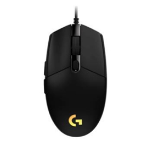 MOUSE LOGITECH G203 LIGHTSYNC OPTICAL 8000 DPI RGB BLACK (910-005793)