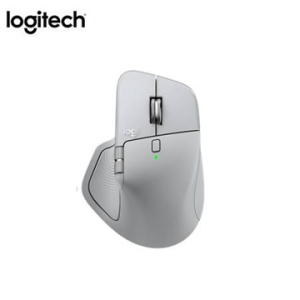 MOUSE LOGITECH MX MASTER 4 WIRELESS CON USB-C / Bluetooth / 8K DPI PALE GREY (910-007566)