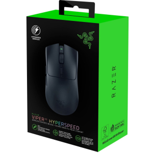 Mouse RAZER VIPER V3 HYPERSPEED 30K DPI, MULTI-DISPOSITIVO, 280H WIRELESS 60M LIGERO C/N 82GR BLACK (RZ01-04910100-R3M1)
