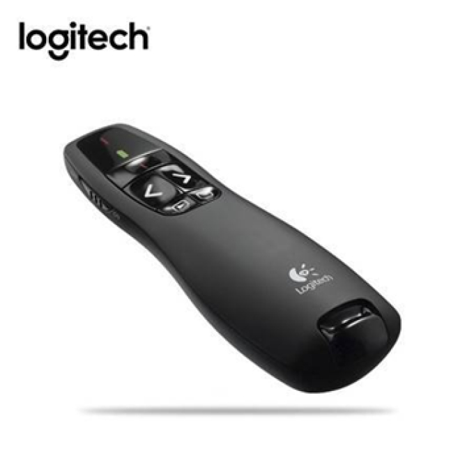 PUNTERO LOGITECH R400 WIRELESS 15M RED LASER (PN 910-001354) / LOGITECH