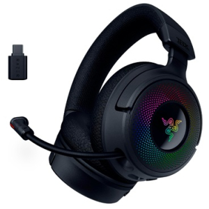 Audifono con Microfono RAZER KRAKEN V4 70H WIRELESS / Bluetooth / USB-A THX 9 ZONAS CHROMA BLACK (RZ04-05170100-R3U1)