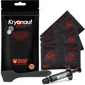 Pasta Termica Thermal Grizzly Kryonaut 37gr, Conductividad Termica 12.5W/mK