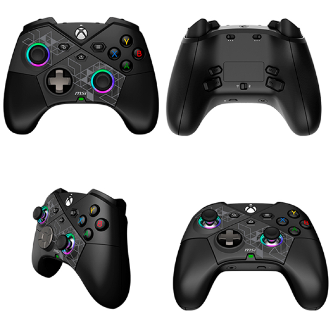 Gamepad MSI Force PRO Wireless (Inalambrico) 2.4GHz / Bluetooth / USB 2.0 (USB-C) / MSI