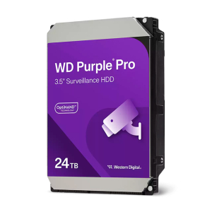 Disco duro Western Digital Purple Pro, WD241PURP, 24TB, SATA, 7200rpm, 3.5, Cache 512MB.