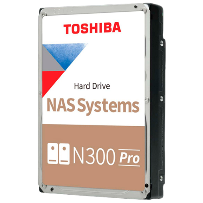 Disco duro Toshiba N300 PRO, 22TB, SATA 6.0 Gb/s, 7200rpm, 1024MB Cache, 3.5pulgadas / Toshiba