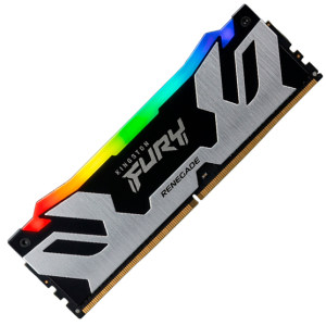Memoria DIMM KINGSTON FURY Renegade 16Gb DDR5 Silver/Black RGB XMP 8000MT/s CL38 para PC