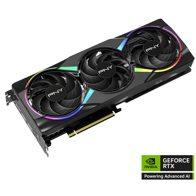 Tarjeta de Video PNY GEFORCE RTX5060TI 8GB ARGB Overclocked Triple Fan GPU VCG5060T8TFXXPB1-O / PNY