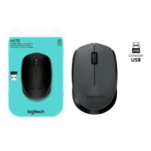 MOUSE LOGITECH OPTICO M170 WIRELESS BLACK / LOGITECH