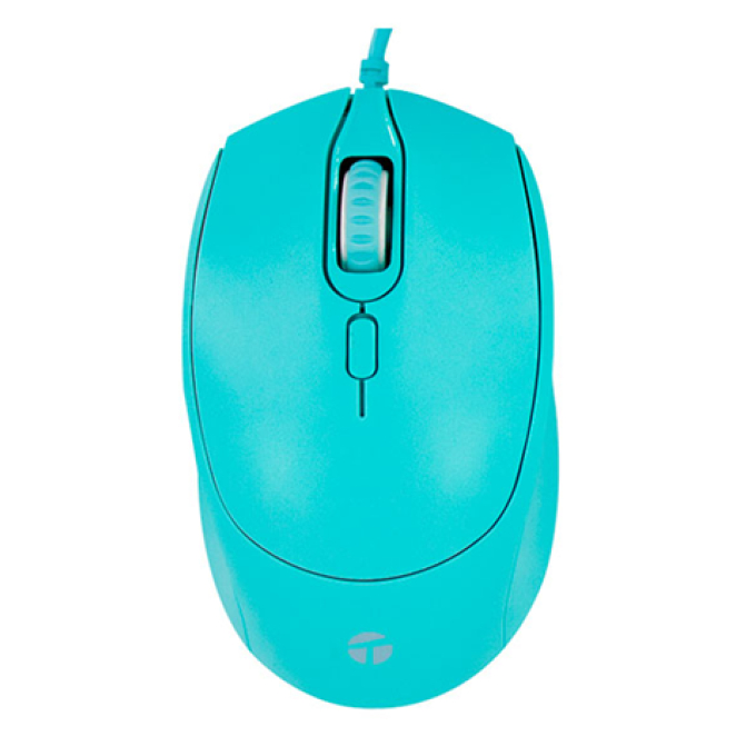 MOUSE TEROS TE-1227S OPTICO USB DPI 800-1200-1600 4 BOTONES VERDE / TEROS