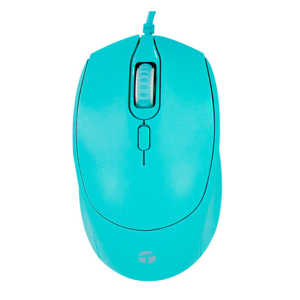 MOUSE TEROS TE-1227S OPTICO USB DPI 800-1200-1600 4 BOTONES VERDE