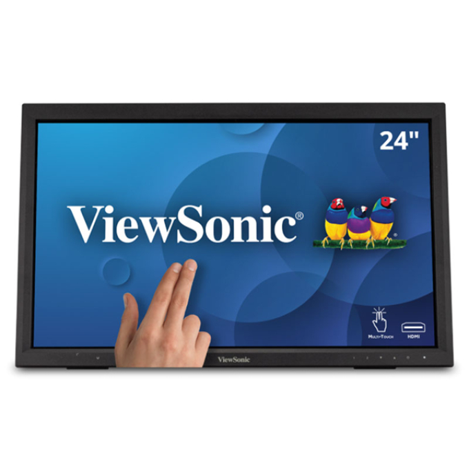 MONITOR VIEWSONIC LCD TD2423D TOUCH 24/ HDMI/ DP/ VGA/ USB / VIEWSONIC
