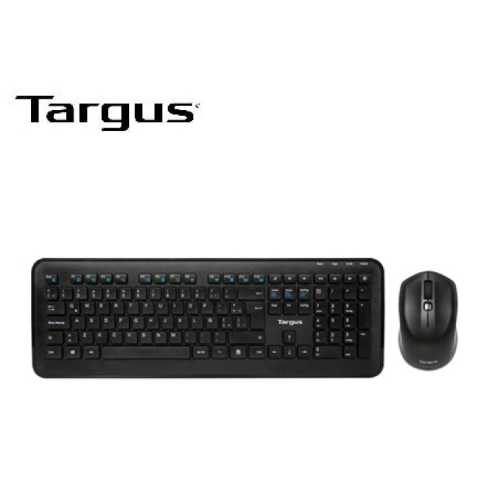TECLADO TARGUS KM610 + MOUSE WIRELESS BLACK (AKM610ESLP) / TARGUS