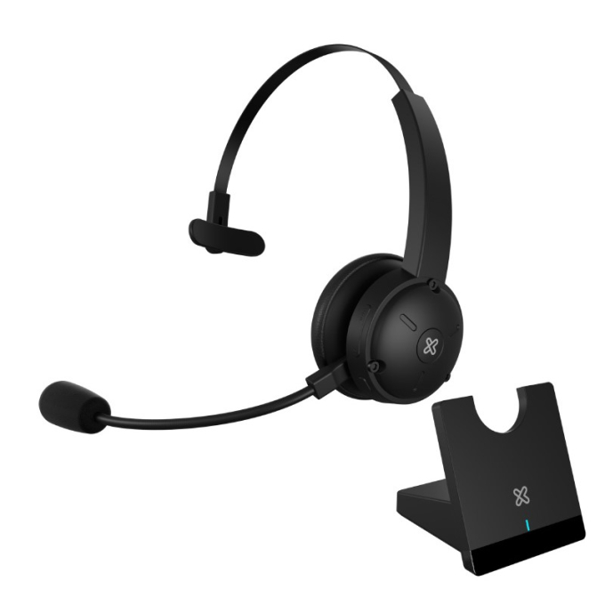 Audifono con microfono Klip Xtreme, Headset Para Conference / Para Home audio-Wireless-Charging Base KCH-905 / Klip Xtreme