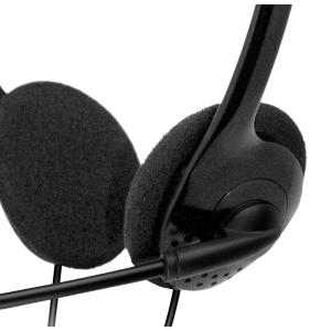 Audifono con microfono Klip Xtreme - Headset - Over-the-ear Notebook / PC multimedia-Wired-USB-Vol/Mic KSH-290 / Klip Xtreme