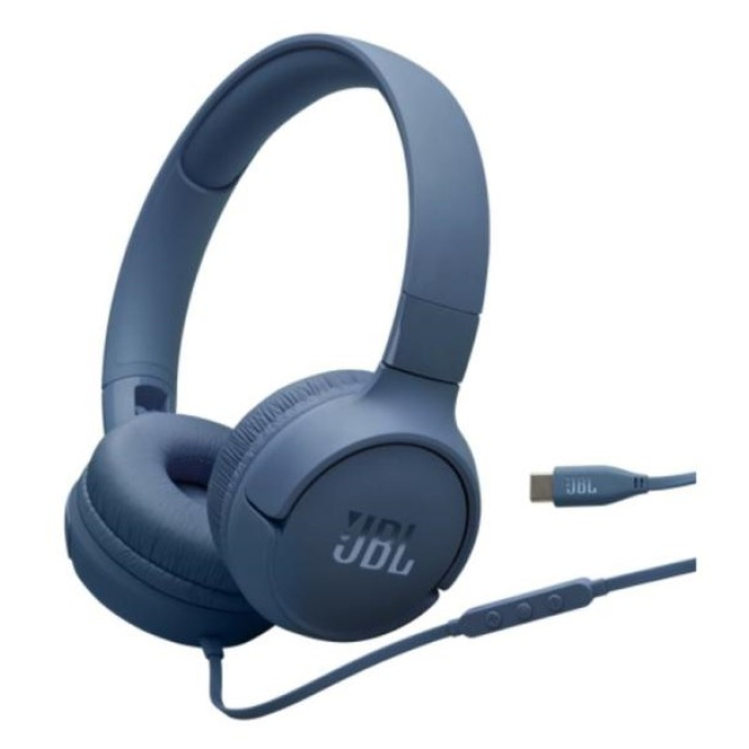 Audifonos JBL TUNE - Headphones - 520 C Non-TWS Blue JBLT520CBLUAM / JBL