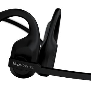 Audifono con microfono Klip Xtreme - Headset - Para Conference / Para Home audio Wireless-Open ear-Microphone KOE-750BK / Klip Xtreme