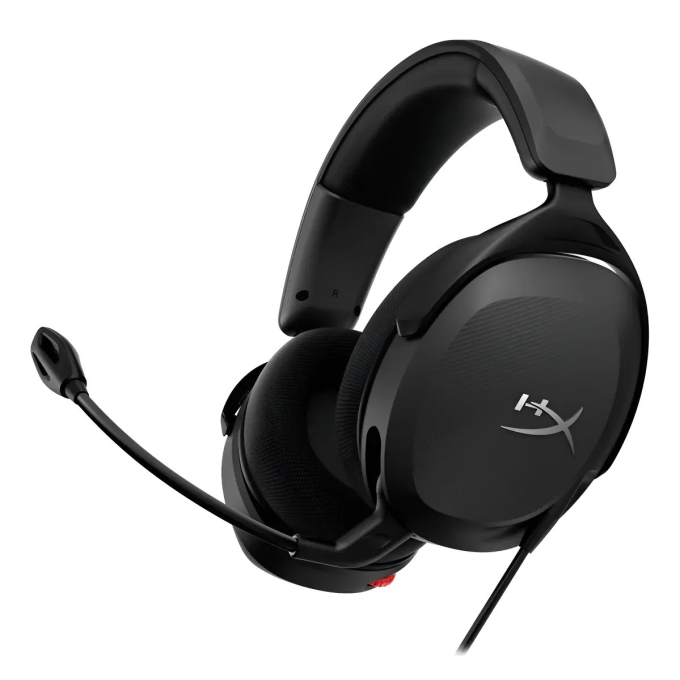 Audifonos con microfono HyperX Cloud Stinger 2 Core, tamaño completo cableado, negro, 683L9AA / HyperX